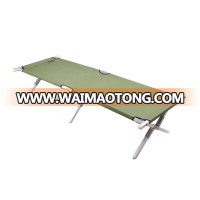 High Quality Portable Aluminium Alloy Outdoor folding Camping Bed Military Hiking Medical Bed Travel Tent Bed