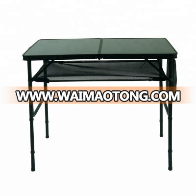 Aluminum Folding Makeup Vanity Studio Station Portable Make Up Table