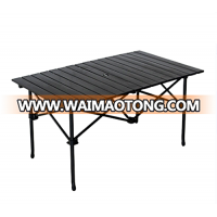 Lightweight Aluminum Folding Dining Picnic Camping Table with Umbrella